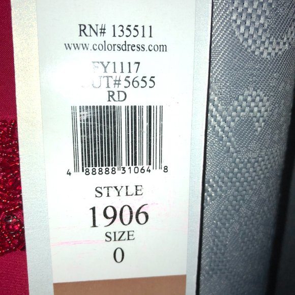 RED 1-Sleeve Sleek Sexy  Prom Dress, Size 2 4, Mermaid, Sequin Cocktail UNIQUE - Picture 6 of 13